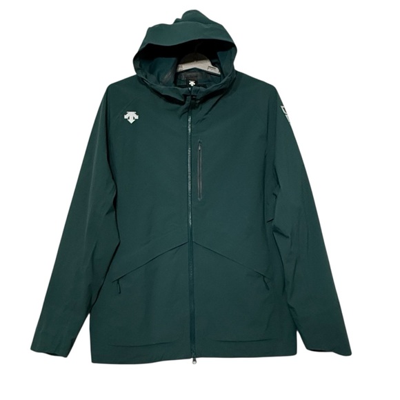 Descente Running Series Zip-Up Hooded Jacket Waterproof Men’s Large